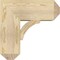 Ekena Millwork Thorton Craftsman Rough Sawn Bracket w/ Offset Brace, Douglas Fir, 8"W x 18"D x 18"H BKT0806X18X18THR04RDF - alternate 4